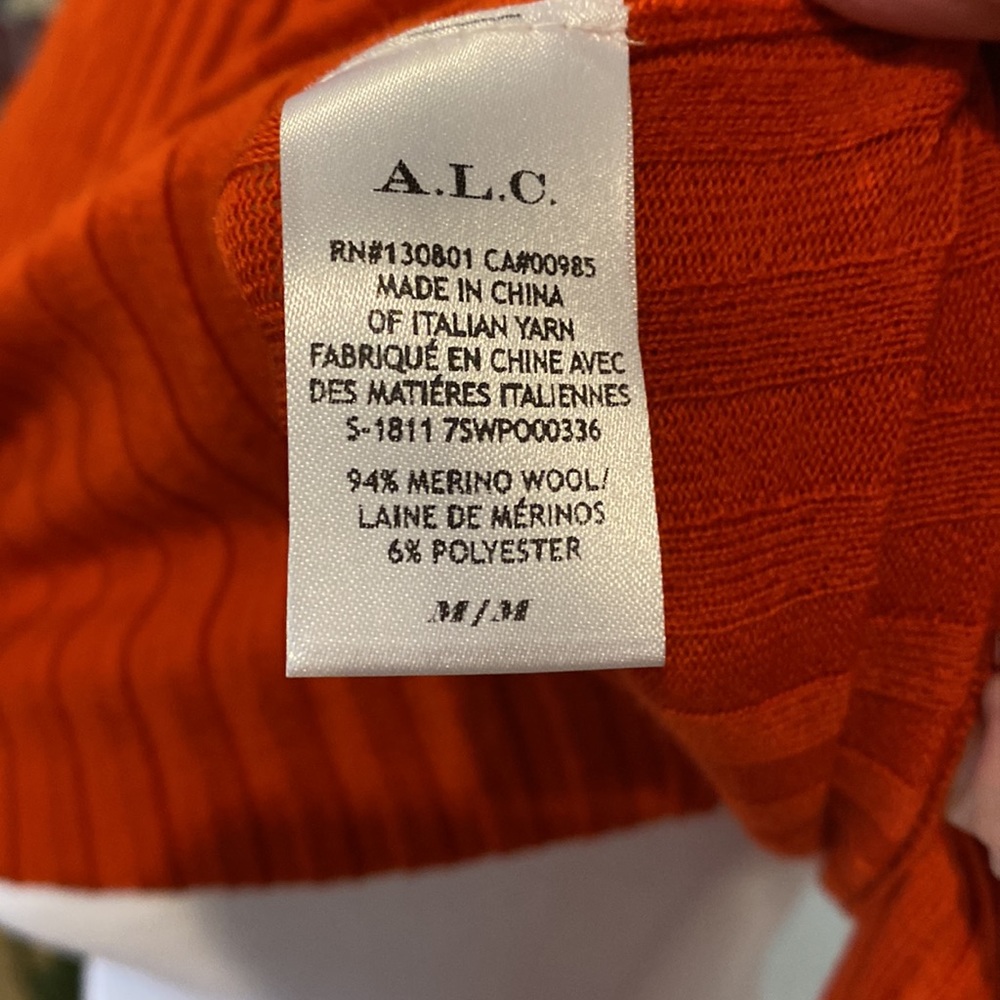 ALC Lightweight Merino Wool Sweater - Picture 6 of 9
